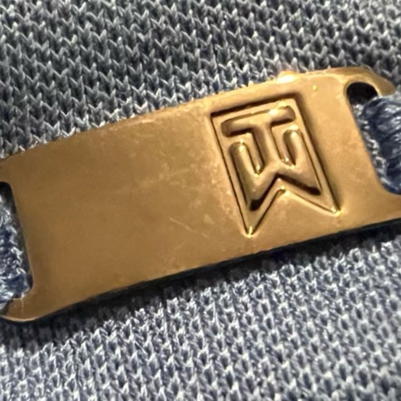 Nike Tiger Woods Golf Polo Shirt Fit Dry Medium - Picture 2 of 4